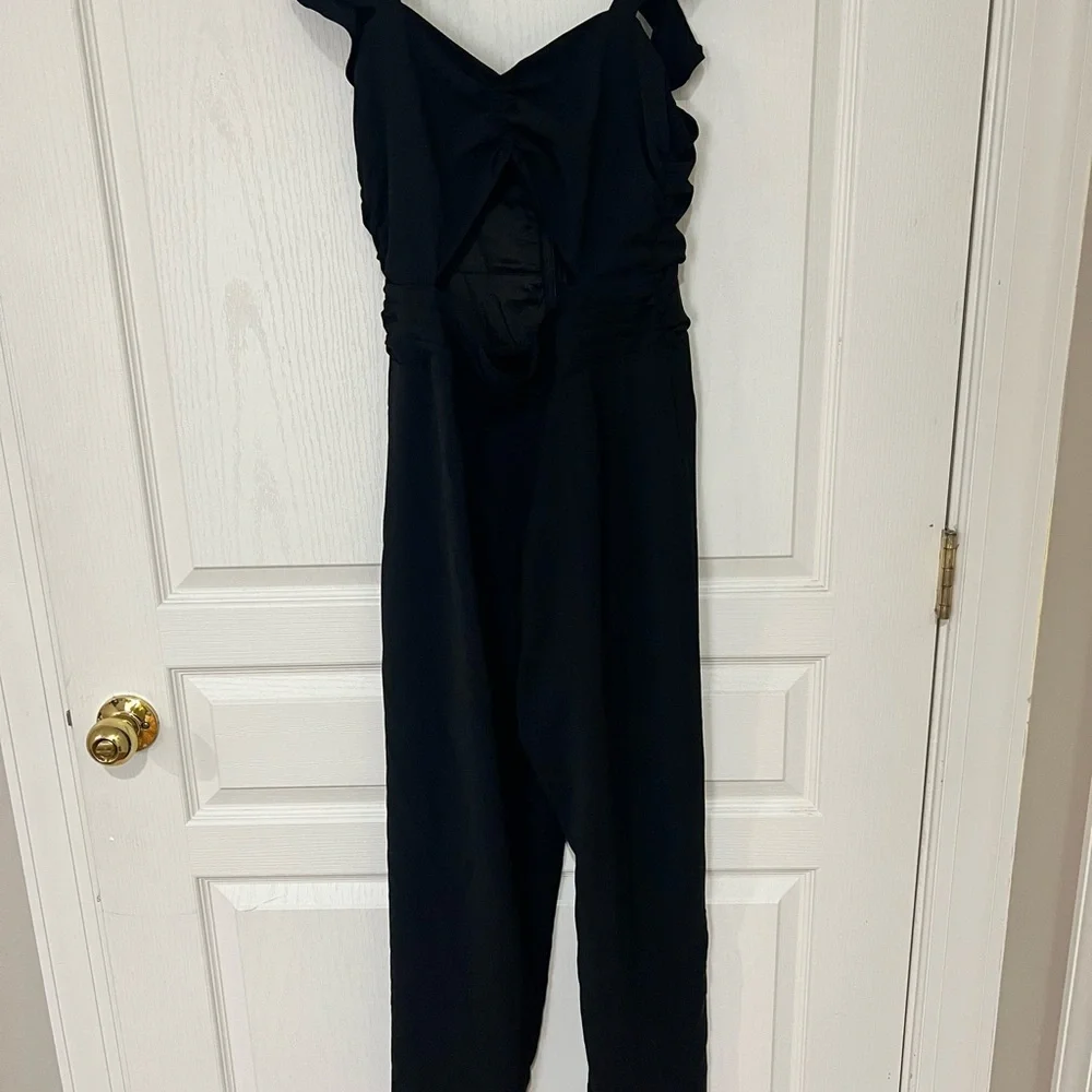 Black dressy jumpsuit - Picture 1 of 3